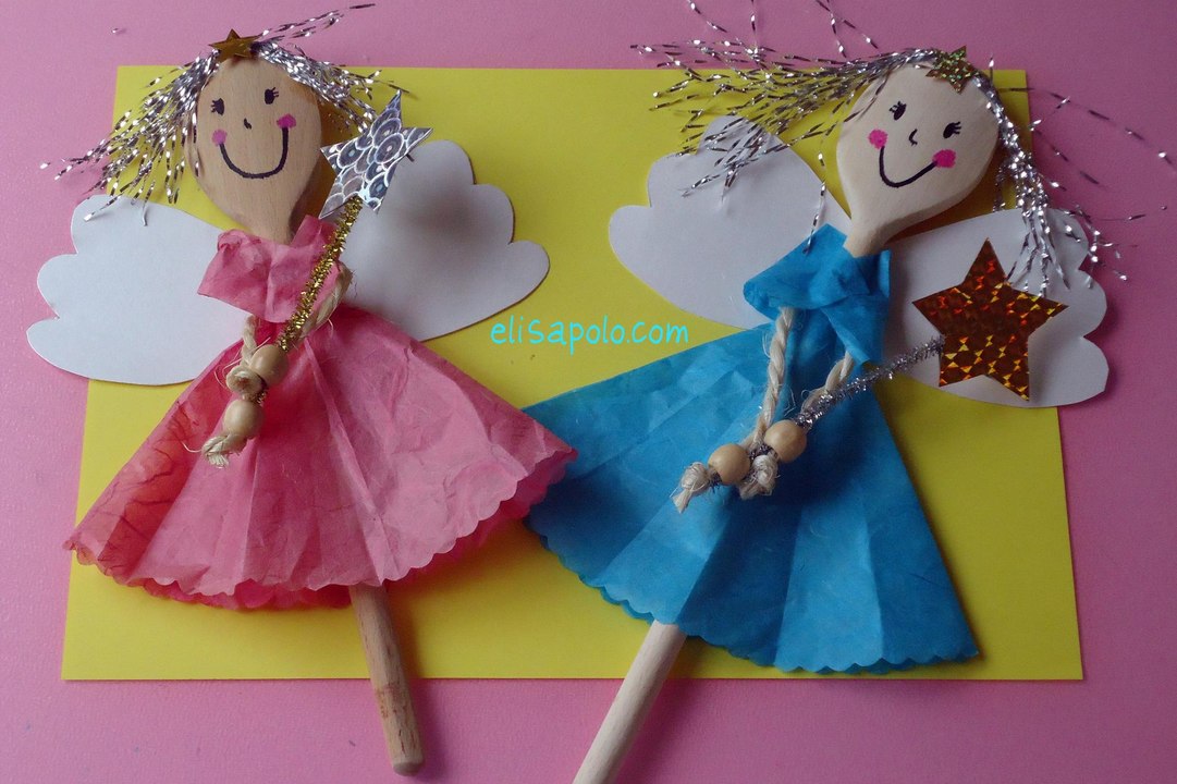 DIY, Manualidades para Navidad, Cómo hacer un Hada, Christmas Fairy