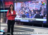 Trabajadores argentinos preparan paro nacional el próximo 6 de abril