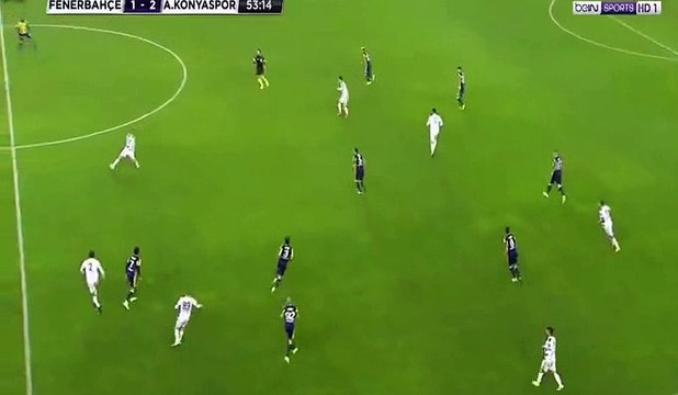 Omer Sahiner Goal HD - Fenerbahce	1-3	Konyaspor 17.03.2017