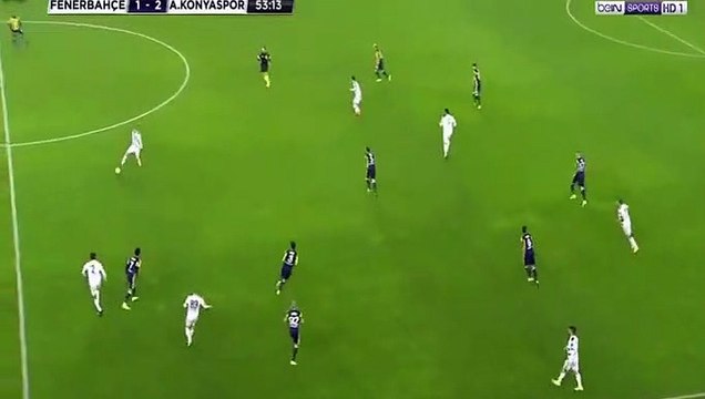 Omer Sahiner Goal HD - Fenerbahce	1-3	Konyaspor 17.03.2017