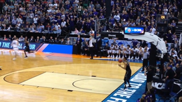 Watch Northwestern Fans And Players Celebrate First NCAA Basketball Tournament Win