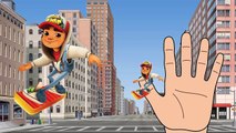 Subway Surfers Finger Family | HD Cartoon Finger Family Nursery Rhymes For Children