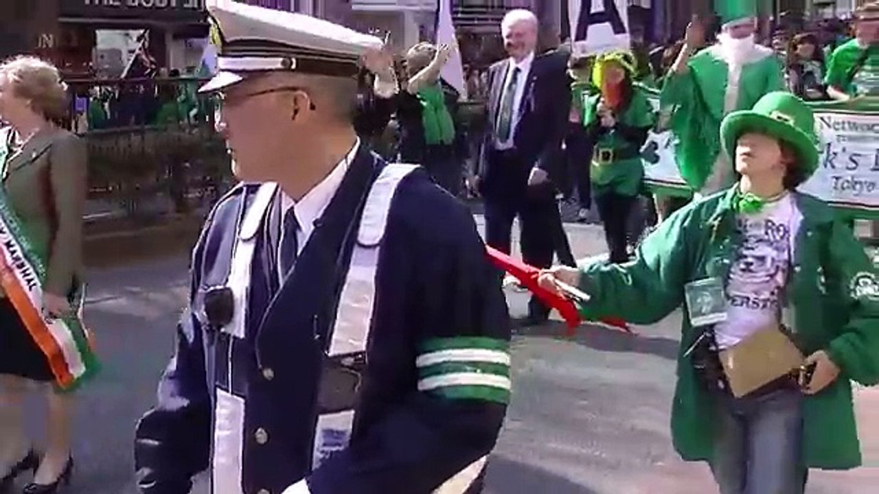 セントパトリックスデーパレード東京2014アイルランド大使館