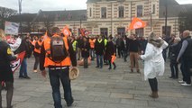 Oberthur : les salariés en grève défilent en ville