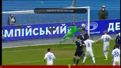 Khocholava Goal - Dynamo Kyiv vs Chernomorets Odessa 2-1  17.03.2017 (HD)