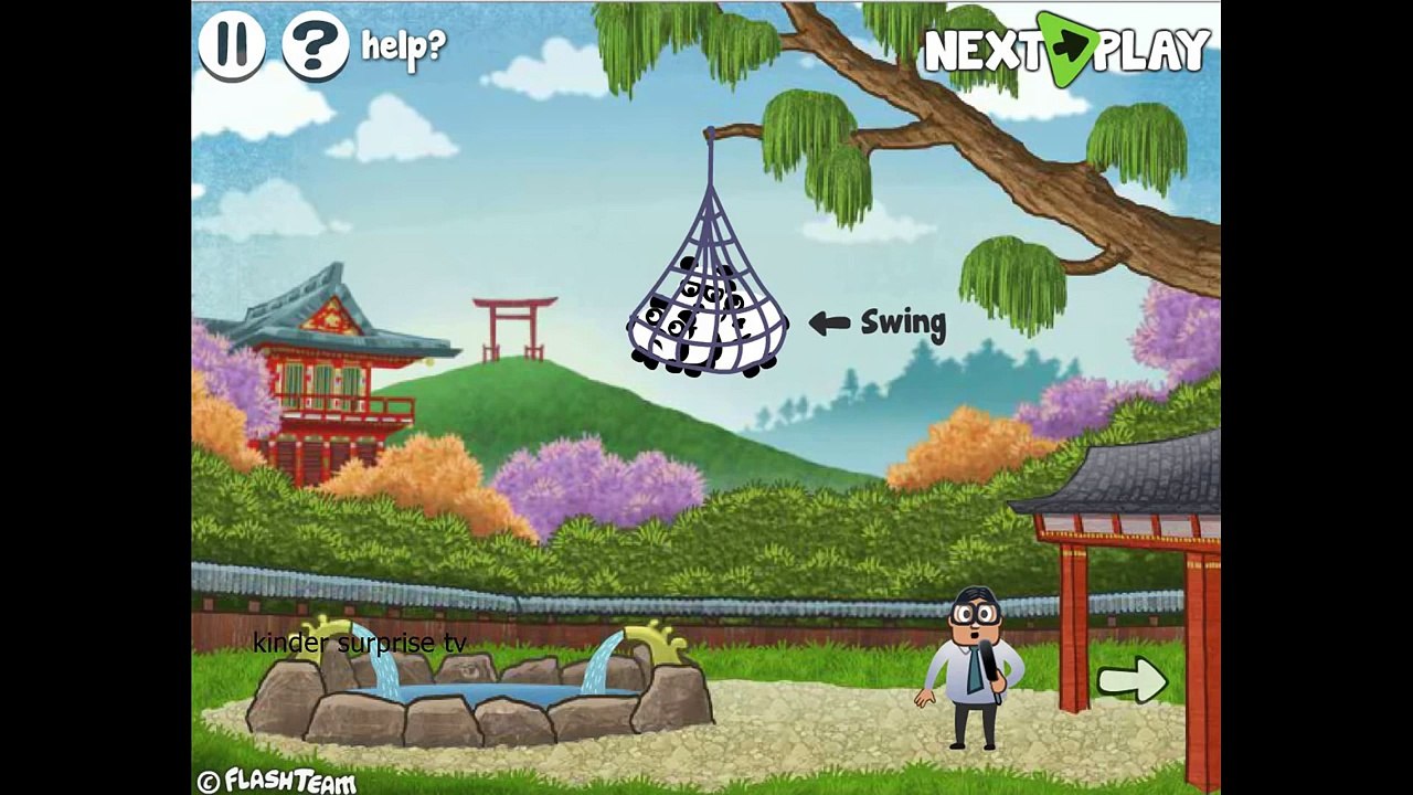 3 панды в Японии 3 Pandas In Japan игра как мультик для детей от фаника