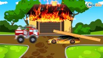 Fire Trucks with The Ambulance City Adventures. Emergency Vehicles Cartoons for children