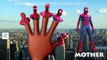 Мультфильм Детская Папа Семья палец для человек один человек питомник рифмы Песня паук супергерой