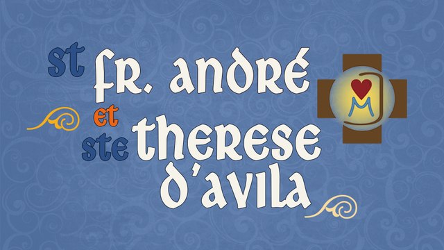 Monastère saint Joseph : St Fr André et Ste Thérèse d'Avila