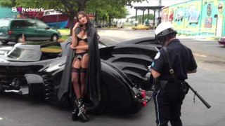Bat Women Car ARRESTED !!!
