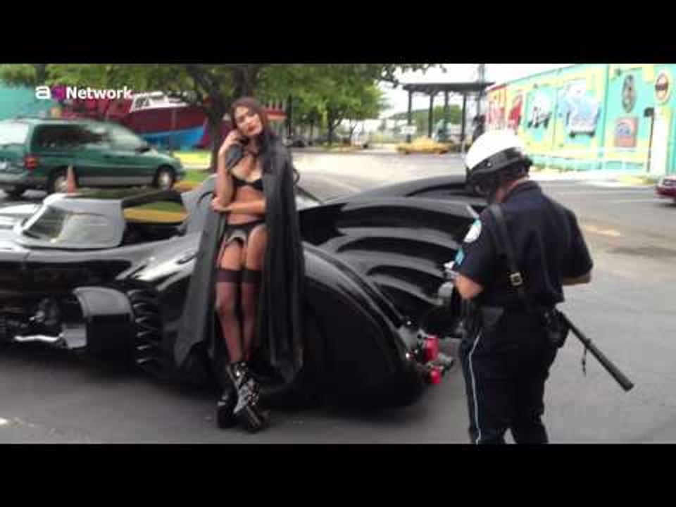 Bat Women Car ARRESTED !!!