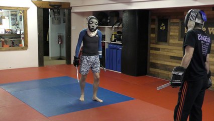 Liam vs Badger - Espada y Daga - Give Cancer a Black Eye IV - October 15 - 2016