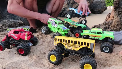 Monster Truck Lost at Sea Again!-owRNzU9mZuc