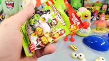 Play Doh Spongebob Squarepants NEW Toys Mini Playsets Surprise Egg DCTC Playdough Videos