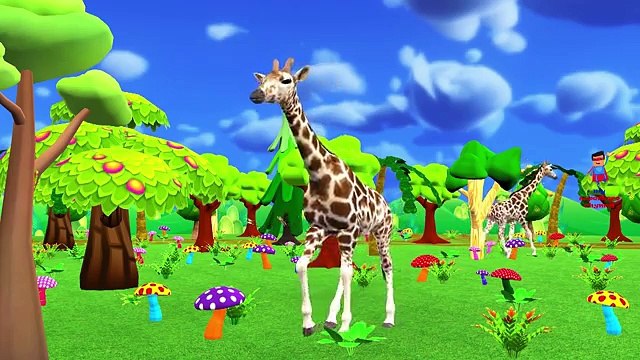 The Wheels on the Bus - Animal Sounds Song | Nursery Rhymes Compilation from Dave and Ava