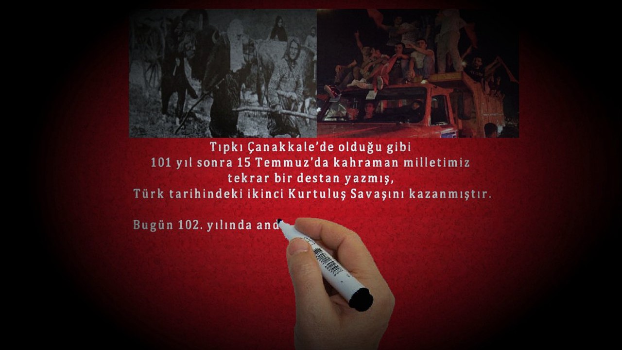 Çanakkale Zaferi'nin 102. Yılı