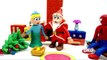 Wake up Santa Its Christmas Time Prank Play Doh Superhero Stop Motion Animation