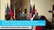 Trump praises Merkel on Germany's spending on defense, NATO