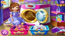 Sofia the First Games - Princess Sofia Laundry Day Gameplay for Little Girls