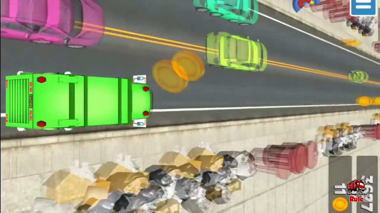 Garbage Truck Recycling - Drive The Trucks! l For Kids-CcQx-JhHe78