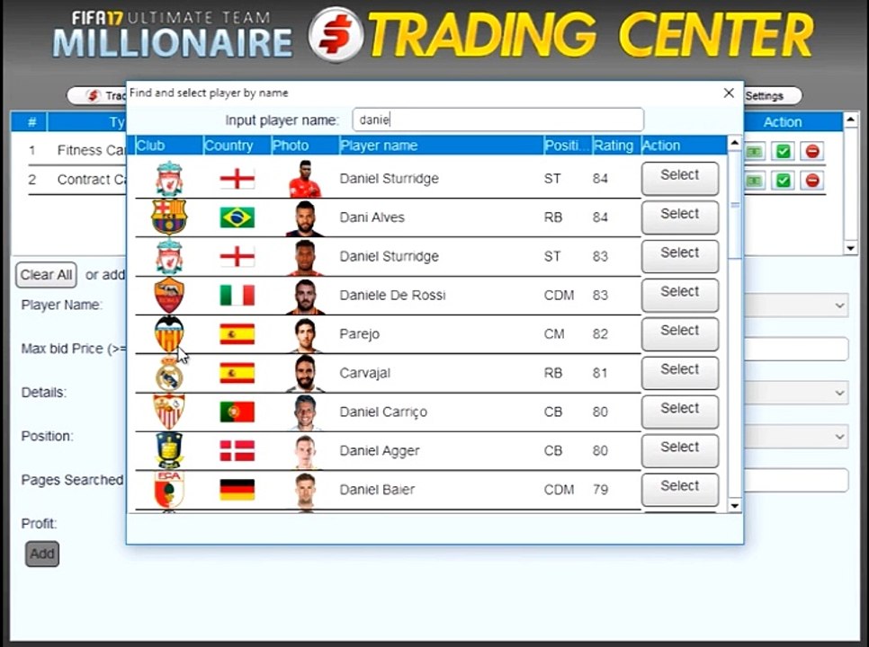 Fifa 2017 Trading - Ultimate Team Millionaire Software
