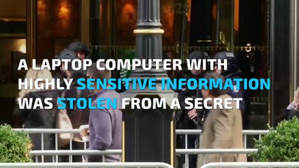 Laptop with Trump, Clinton information stolen from Secret Service