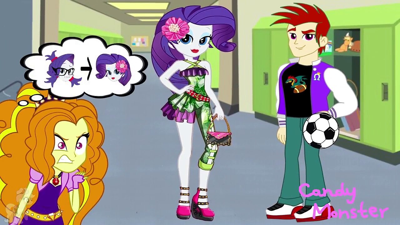 My Little Pony MLP Equestria Girls Transforms with Animation Cuts Her Hair Love Story Real Life