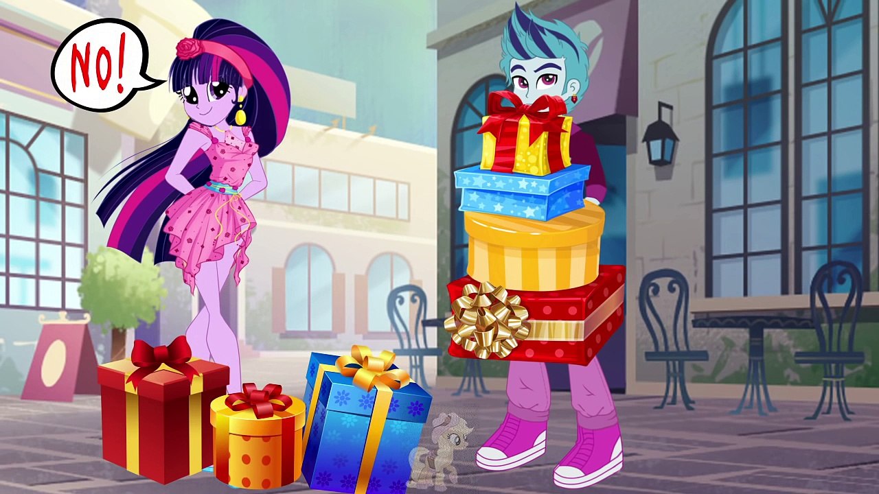 My Little Pony MLP Equestria Girls Transforms with Animation Cutting All Twilight's Hair Funny Story