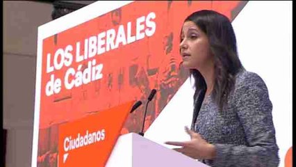 Arrimadas antepone "lo bueno por conocer" a "lo malo conocido"