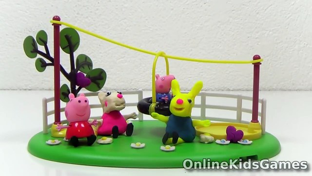 Доч в в в в Дети моделирование Пеппа свинья играть Набор для игр звуковой су су су игрушка видео против большой палец площадка