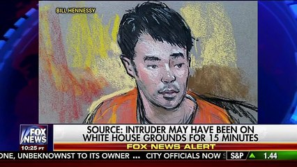 REPORT: White House jumper on grounds for 15 MINUTES before caught!