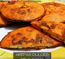 AREPAS DULCES DE AUYAMA