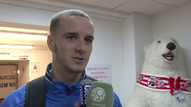 Après AC Ajaccio - HAC (0-0), réaction de Victor Lekhal