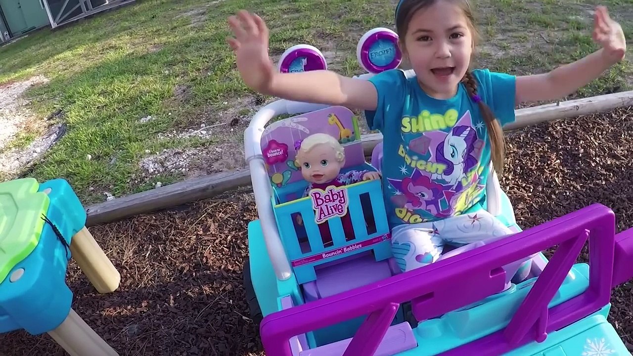 BIG Egg Surprise Opening Baby Alive dolls Frozen Elsa Ride-On Toys & Babies Nursery My Baby All Gone-BHFS2DHvZIM