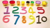 Play Doh - Learn Numbers 1 - 20 Number Song Play Doh Numbers