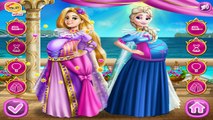 И Анна Барби красавица Компиляция дисней платье Эльза Игры беременные Принцесса Рапунцель вверх ariel