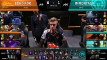 Immortals vs Echo Fox Highlights All Games - NA LCS W5D3 Spri