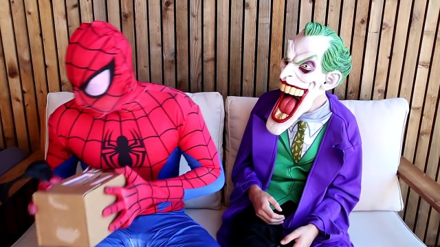 Spiderman vs Frozen Elsa Prank Challenge, Joker Poo and Fart Fun Superheroes Movie In real