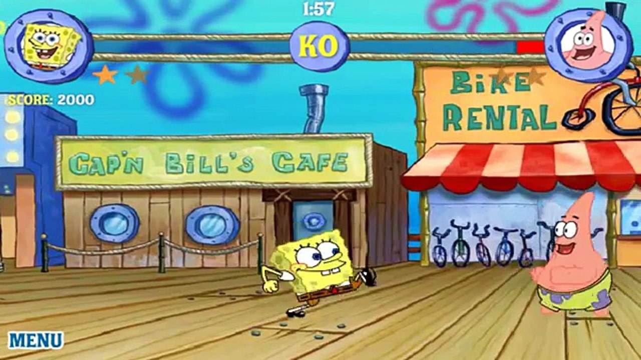 Мультфильм игра - Губка Боб ,Квадратные Штаны, Спанч Боб, Reef Rumble