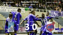 Foot National J25 Dunkerque-Béziers 3-0 17 mars 2017, le match