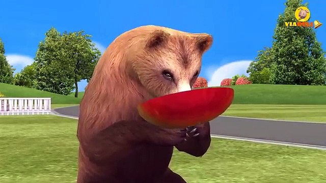 Динозавр против слона короткометражный фильм | динозавр Мультфильмы для детей | 3D анимация детские стишки