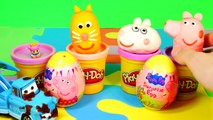 Hello Kitty Play Doh Surprise Eggs Disney Pixar Cars Play Dough Egg Toys Episodes