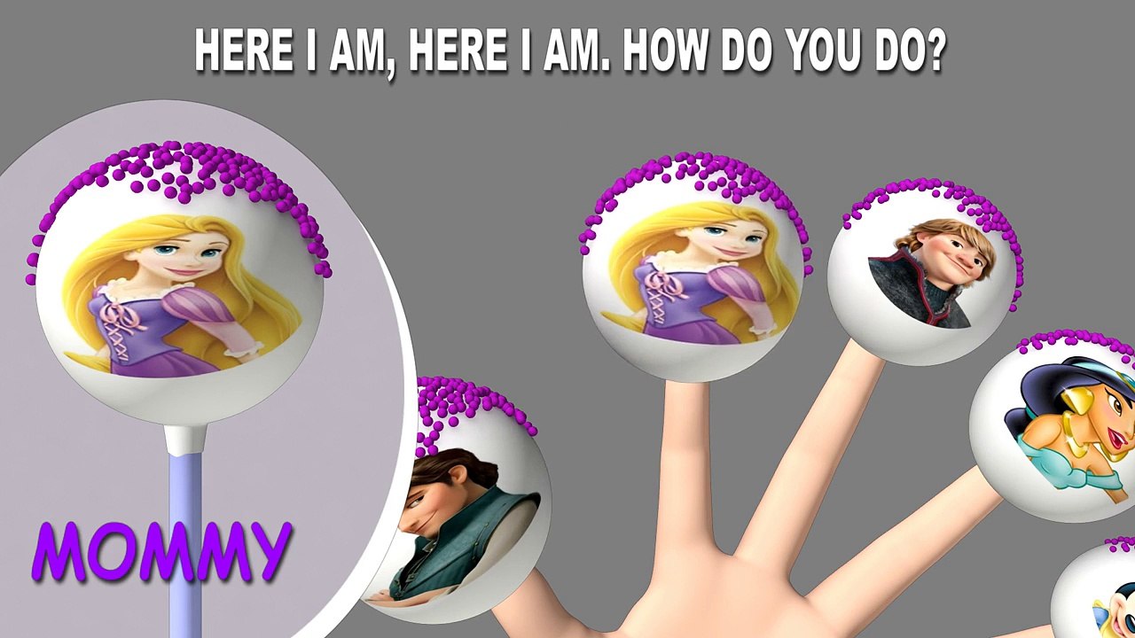 Принцесса кекс поп палец Семья Песня Папа палец дисней леденец Конфеты Песня с текст песни