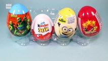 Surprise Eggs Unboxing Angry Birds Minions Kinder Joy TMNT Ice Age 5 Toys - kidstoys.ga