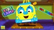 Learn Colors with Wheels On The Bus Finger Family Nursery Rhymes for Children by KidsCamp
