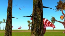Dinosaur Cartoons For Children Dinosaurs Finger Family Rhymes Pig 3D Dinosaurs Short Movie