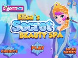 Disney Frozen Game - Frozen Elsa Makeover Secret Beauty Spa Baby Videos Games For Kids - E
