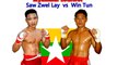 Myanmar Lethwei - Win Tun vs Saw Zwel Lay