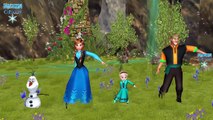 Frozen Elsa Cartoons Ringa Ringa Roses Nursery Rhymes for Children | Frozen Songs For Babi