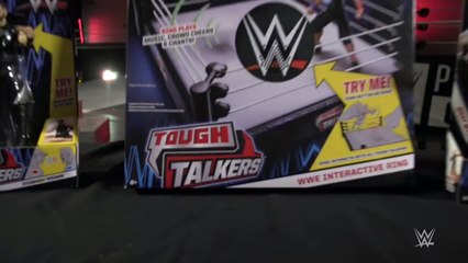 Zack Ryder unboxes Mattel's new WWE Tough Talkers action figures and ring